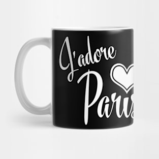 I Love Paris Mug